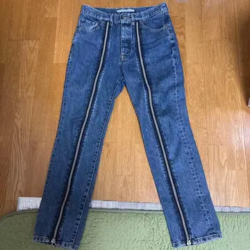 JOHN LAWRENCE SULLIVAN 지퍼 데님 팬츠