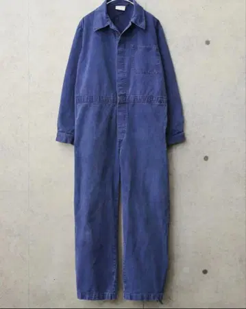 [ 독일군 ] 실물 USED 커버올 헤링본 작업복
