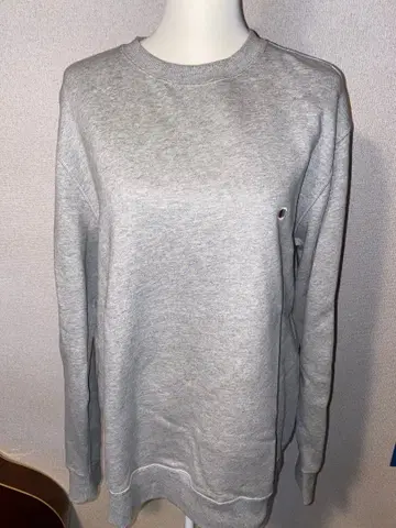 Champion 그레이 크루넥 트레이닝복 구제 의류 XXL 빅 사이즈