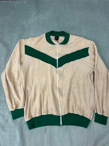 얀센 파일 원단 자켓 빈티지