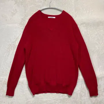 새상품급 저널 스탠다드 캐시미어 울 스웨터 빨간색 레드 사이즈 F