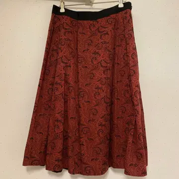 마가렛호웰 롱 스커트 페이즐리 무늬