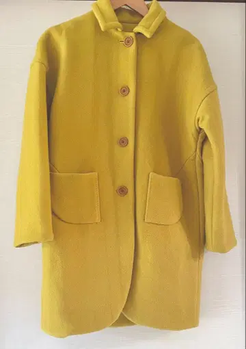 homspun 멜톤 코트