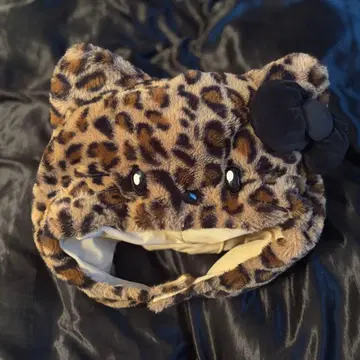 USJ 헬로키티 레오파드 무늬 모자