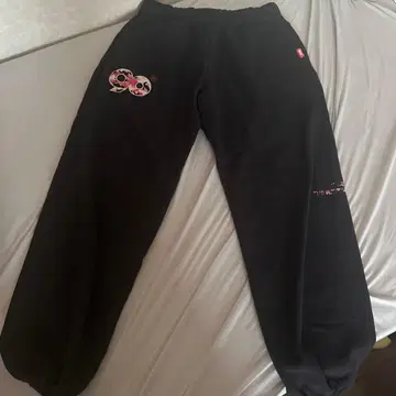 9090 핑크 스웨트 팬츠