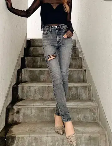 GYDA 스키니 데님