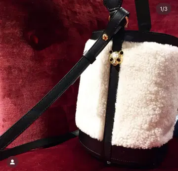 미사용 케이타 마루야마 무스탕 팬더 백 무료배송20