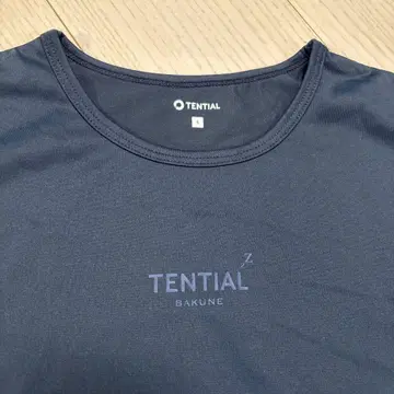 TENTIAL BAKUNE 긴팔 파자마 S 사이즈 피로 회복