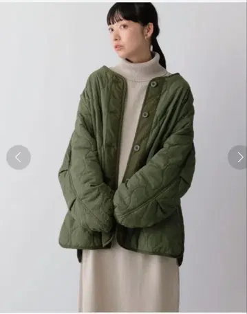 로리즈팜 퀼팅 자켓 블루종