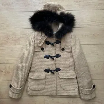 LAISSE PASSE 베이지 더플 코트