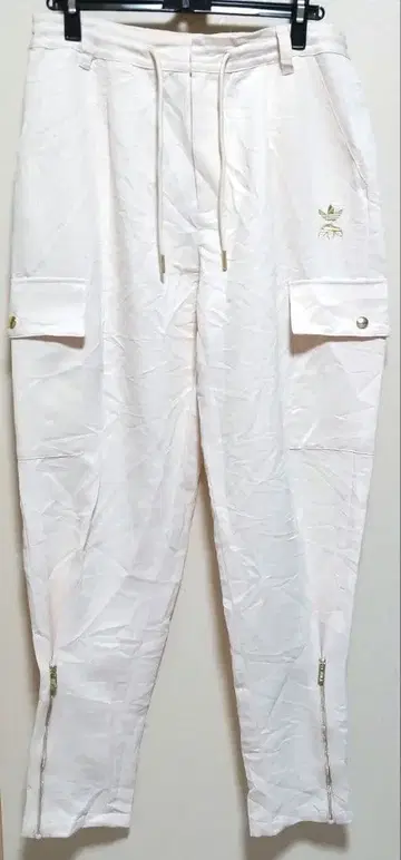 adidas 화이트 카고 팬츠 S