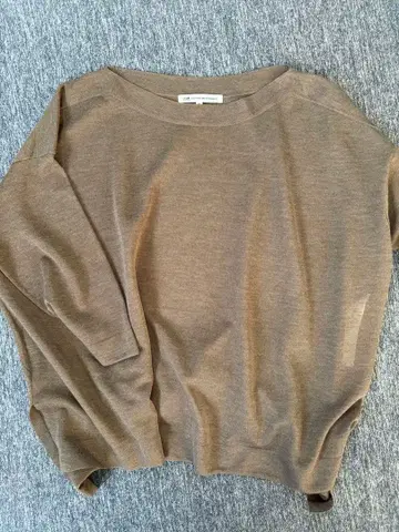 [ 미사용 ] 23구 브라운 니트 38 썸머 스웨터