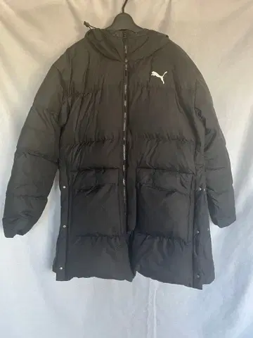 PUMA 푸마 다운 코트 벤치 코트 사이드 조정 실루엣/여성용