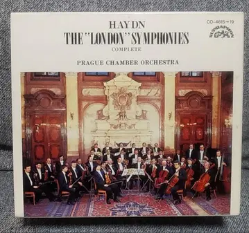하이든 / 런던 교향곡 전집 프라하 실내 관현악단 5CD