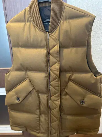 TOMORROWLAND 울 실크 트윌 다운 베스트