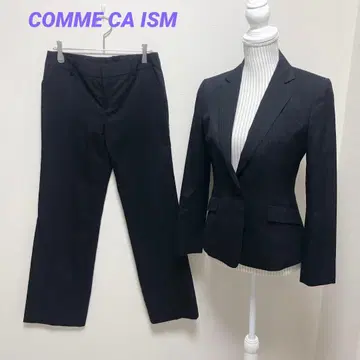 컴시즘 팬츠 수트 셋업 핀스트라이프 네이비 M 사이즈