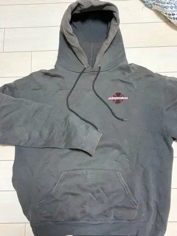 [ NHS 택 ] [ 선페이드 ] independent 후드티
