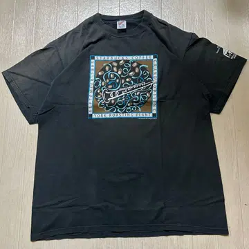 스타벅스 빈티지 기업 T셔츠 XL 블랙