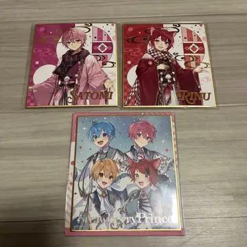 스토푸리 리이누 사토미 색지 3점 세트