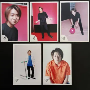 아라시 오노 사토시 공식 사진 5매 세트