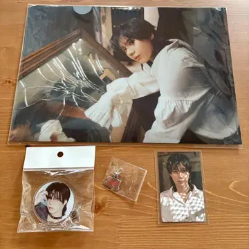 SHINee 태민 veil FC 한정판 트레이딩 카드 사가 굿즈 가챠가챠