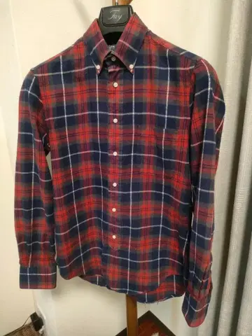 기트먼 브라더스 버튼 다운 플란넬 셔츠