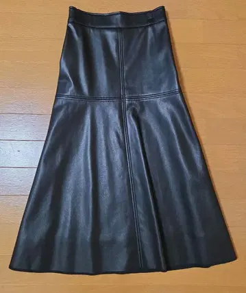 cobitto 코빗 인조 가죽 플레어 스커트 작은 사이즈