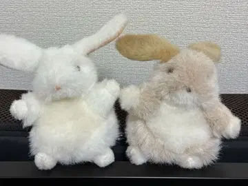 몬슈유 토끼 봉제 인형 2개 세트