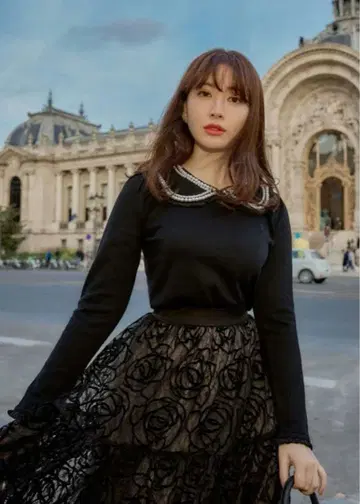 Herlipto Rodin Pearl Knit Pullover M 사이즈