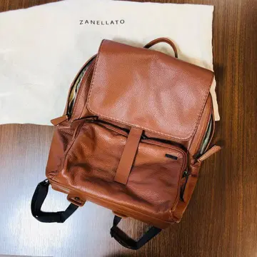 자넬라토 ZANELLATO 브라운 가죽 백팩