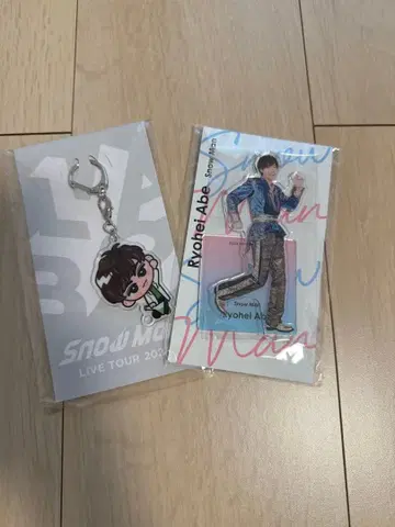 Snow Man 아베 료헤이 스노치루 키링 & 아크릴 스탠드