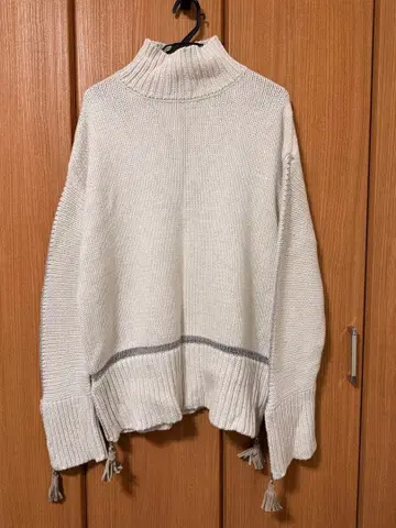 하레 HARE ZIP 디자인 니트