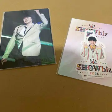 ANDO 마츠우라 긴지 SHOWbiz 스테이지 사진 스티커