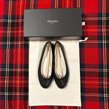 미사용 새상품! Repetto 신발 블랙 24cm