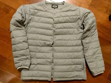 BEAMS 그레이 다운 자켓 M 이너다운