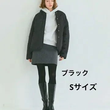 coca 워셔블 리버서블 퀼팅 블루종 S 사이즈