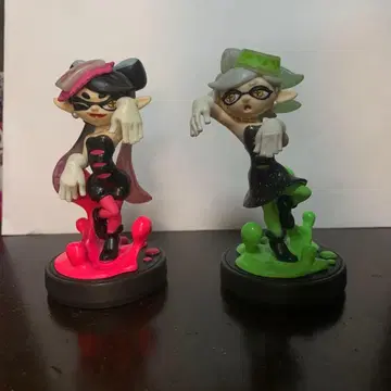 스플래툰 피규어 2체 세트