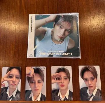JAEJOONG RHAPSODY CD 포토 카드 부 오사카 공연 4장 2