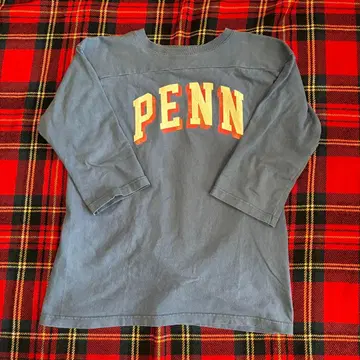 Champion PENN 풋볼 T L 그레이 made in USA