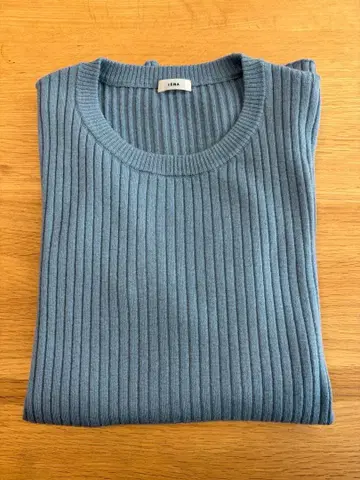 IENA 이탈리아 얀 RIB 크루 풀오버