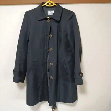 COEUR SUCRE 블랙 트렌치코트 M