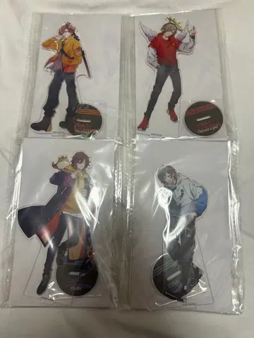 [ GiGO 한정판 ] CrazyRaccoon 아크릴 스탠드 4세트