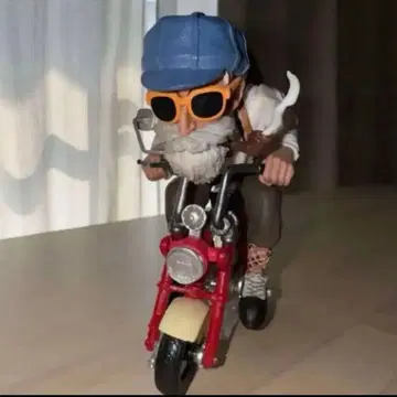 드래곤볼 무천도사 혼다 몽키 Z50M 피규어