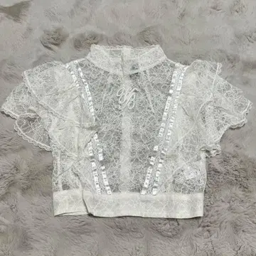 Very brain 레이스 블라우스