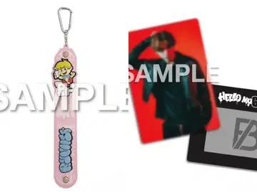 BE:FIRST 복권 류헤이 타월 홀더 트레이딩 카드