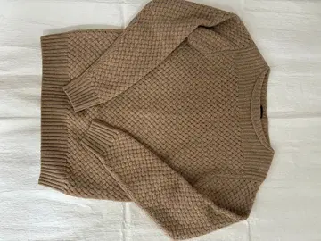 ZANONE 자노네 야크 울 뜨개질 니트 46 S 이탈리아제