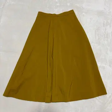 y112918 GALLARDAGALANTE NAVY 미디 스커트 무지 1