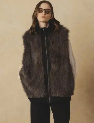 selle glant 셀레그랑테 인조 모피 도킹 트랙 베스트 L