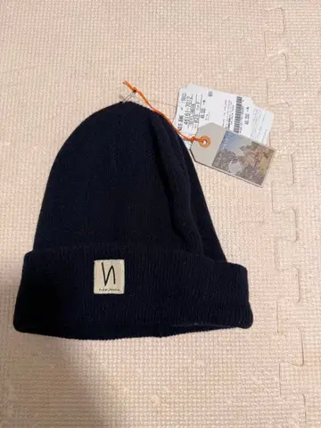 미사용 nudie jeans 니트 모자 니트 캡 비니