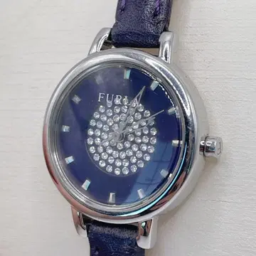 훌라 손목시계 퍼플 다이얼 STELLCOLLECTION 큐빅